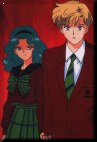 Michiru holding Haurka back
